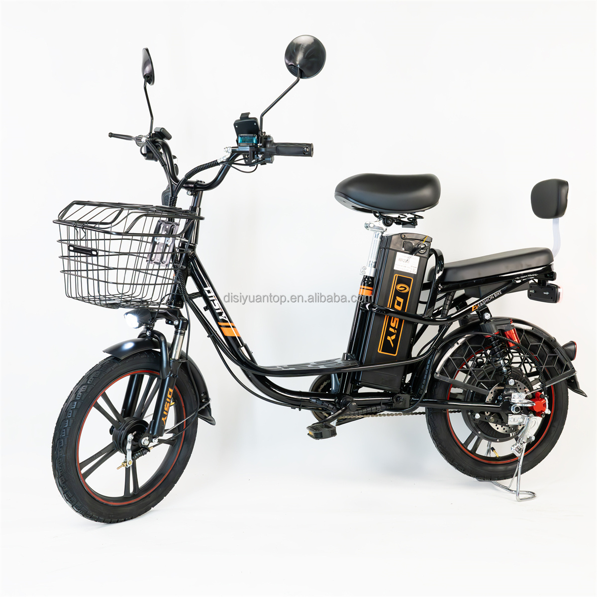 Electric bicycle Princess Y02 500W Steel 18'' inch Aluminum alloy rim wheel electric delivery cargo ebike