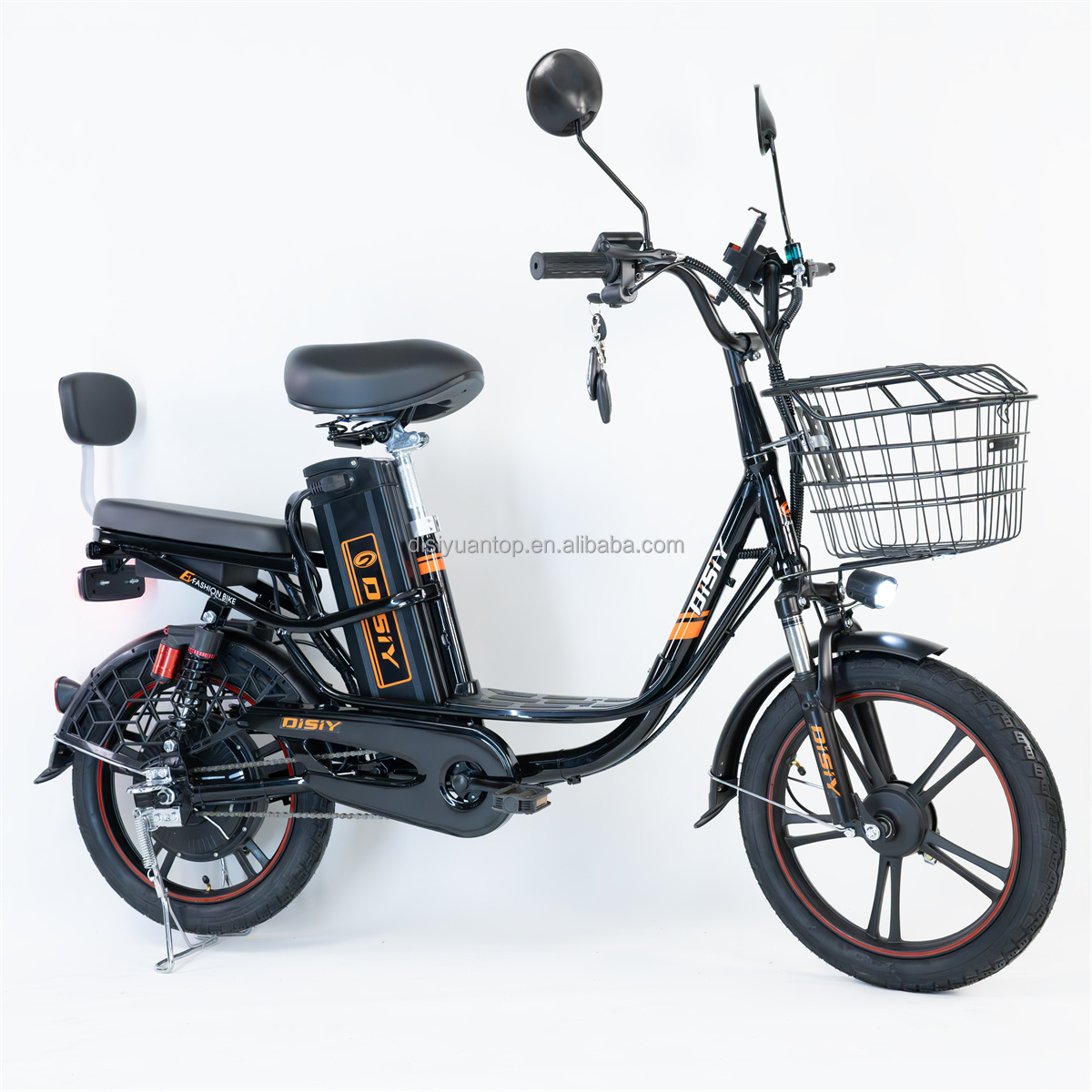 Electric bicycle Princess Y02 500W Steel 18'' inch Aluminum alloy rim wheel electric delivery cargo ebike