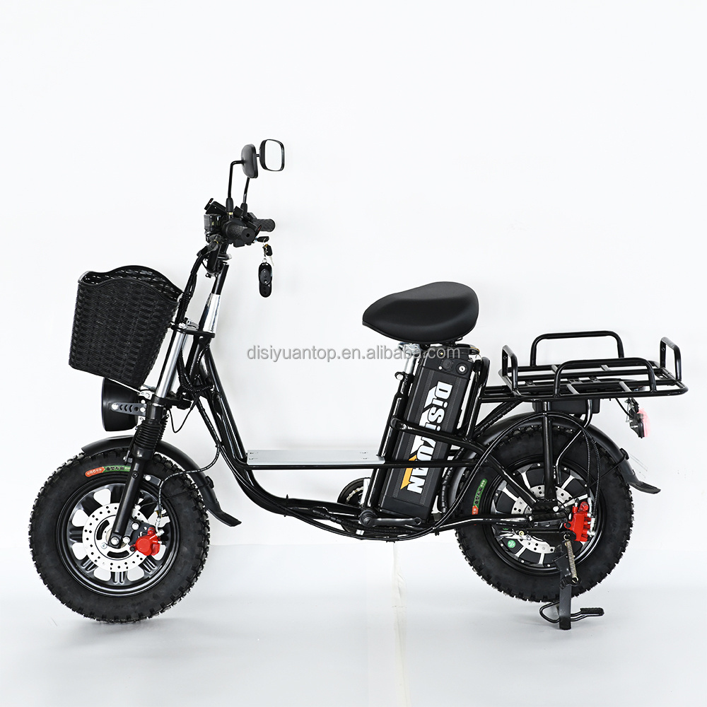 DISIYUAN Factory MONSTER ebike 48v electr bike 60v 20AH 500w 800W 1000W  with 16inch fat tire electric city cargo  bike