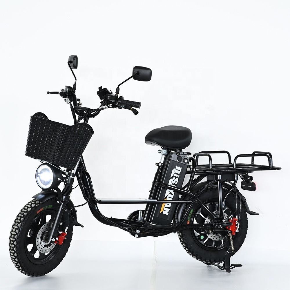 DISIYUAN Factory 2024 Monster 16-inch 48V/60V21Ah 500W fat tire electric bike for urban commuting