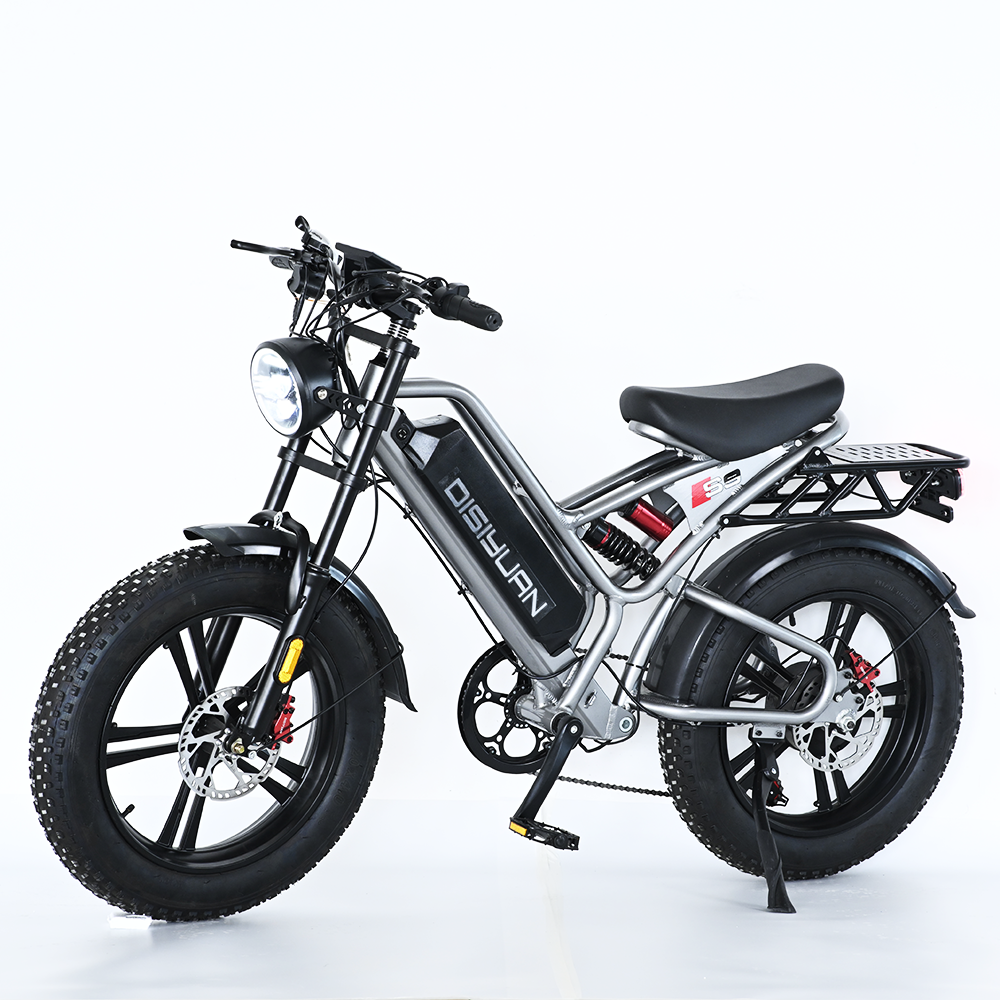 Fashion mountain electric bike 500W 15A 10A 48V elctr bike Carbon fiber aluminum alloy e bike S9 disiyuan