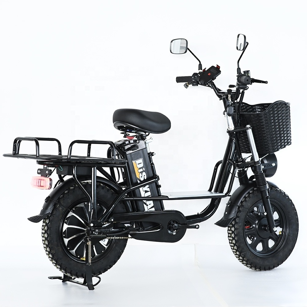 DISIYUAN Factory 2024 Monster 16-inch 48V/60V21Ah 500W fat tire electric bike for urban commuting