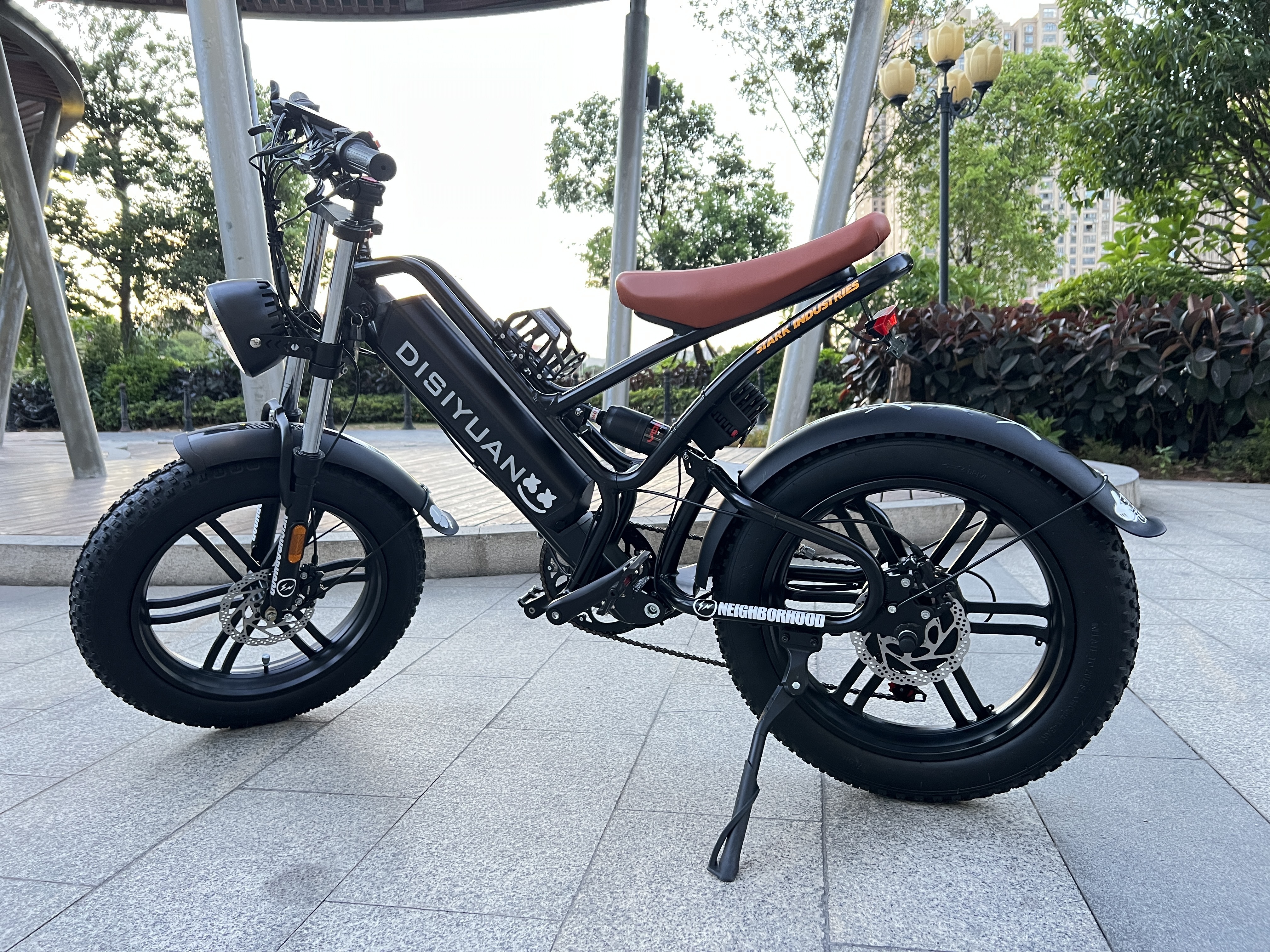 DISIYUAN S9 plus electric mountain bike 20inch 48v 10ah 15ah 20ah 30ah 500w 1000watt electric bicycle fat tire road dirt ebike