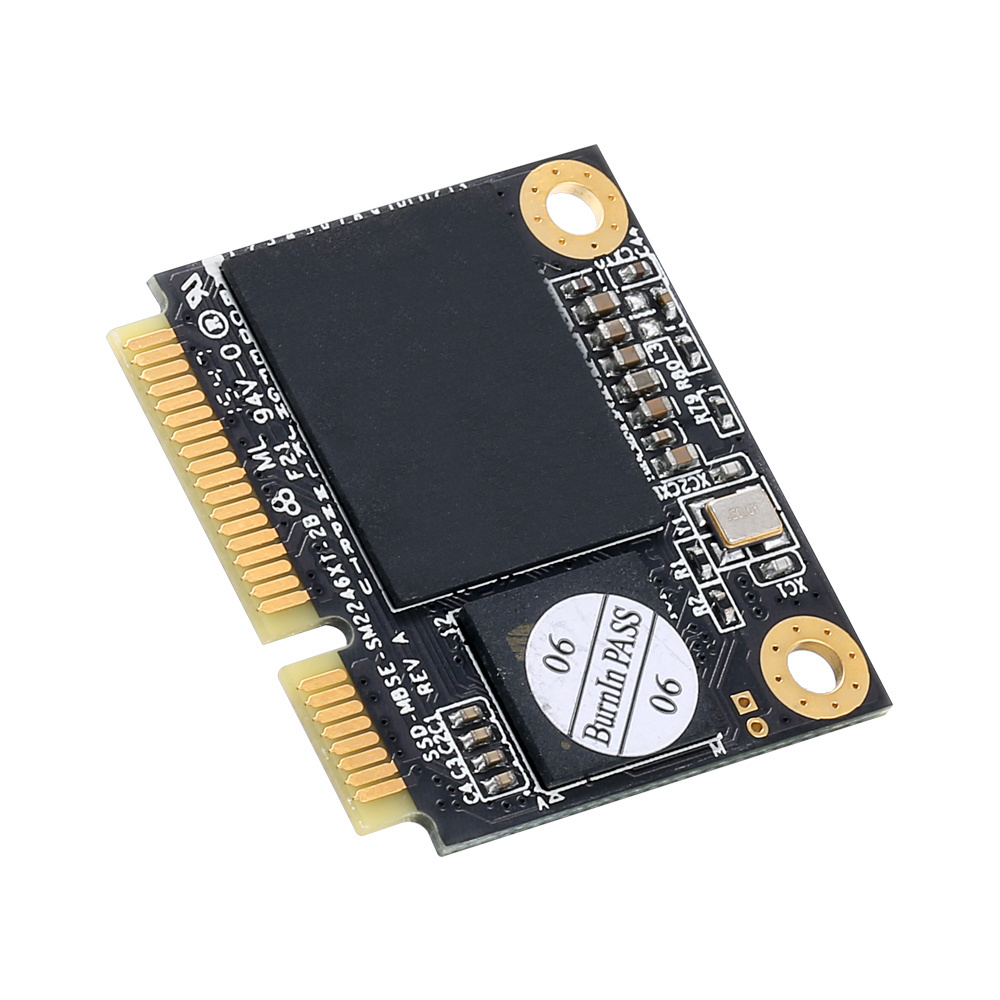 KingSpec Half Size mSATA 128GB Half Slim mSATA mini PCIE SSD