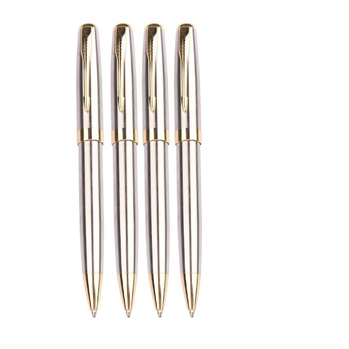 stainless steel barrel Best Writing Twist Luxury Gift metal personalized pen