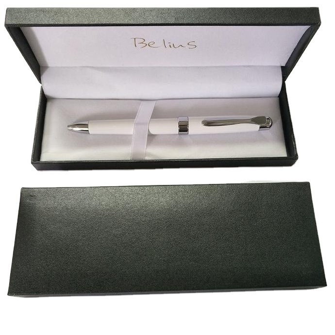 men and ladies pen for promotion in gift box good and luxury metal gift ball pen set