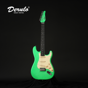 Derulo Electric Guitar OEM 6Strings HighQuality Electric Guitar ST 22Frets Nitrocellulose paint Mahogany Body Hard maple Neck