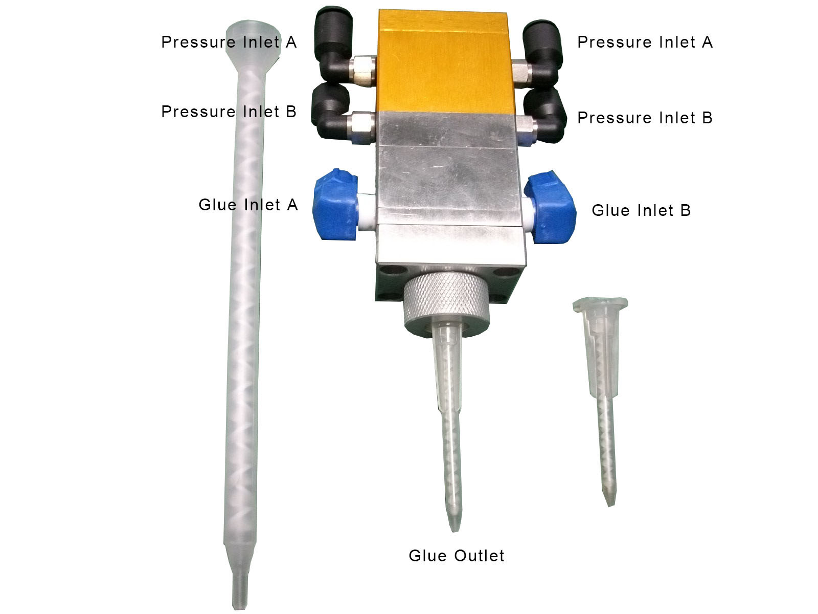 AB Glue Textured  Simple and light  Liquid Glue Dispensing Machine  Bilateral Precision Valve