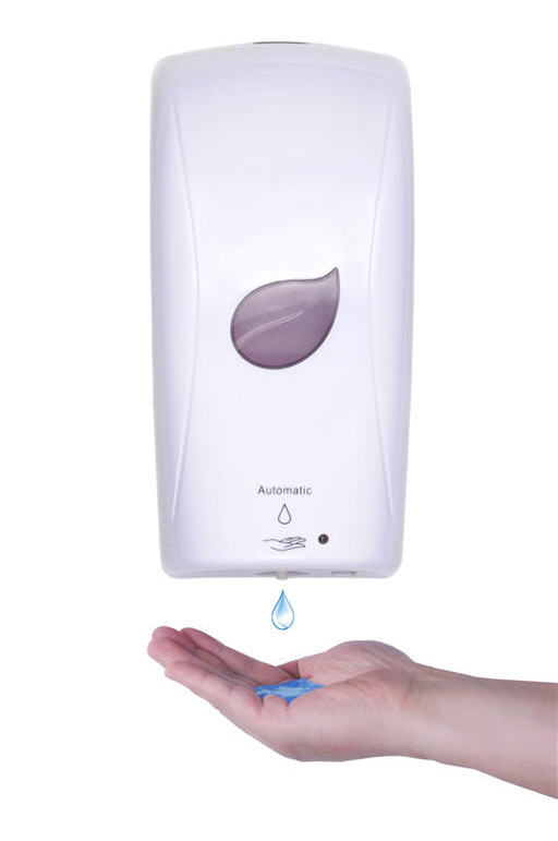 Wall Mounted Touchless Sensor  Automatic Alcohol Gel Hand Sanitizer Liquid Soap Dispenser