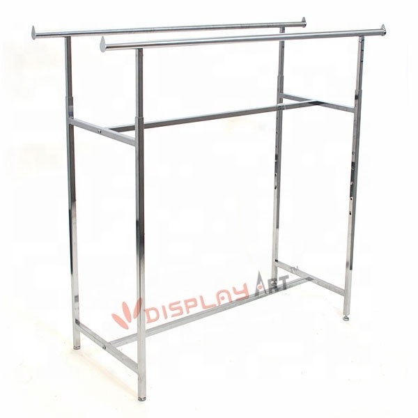 Double Rail Clothing Racks for Indoor or Outdoor