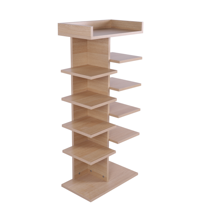 Wholesale Office Wood Tree Book Shelf Storage Bookcase Wooden Shelf Storage Holders Racks