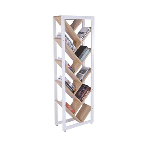 Wholesale Office Wood Tree Book Shelf Storage Bookcase Wooden Shelf Storage Holders Racks