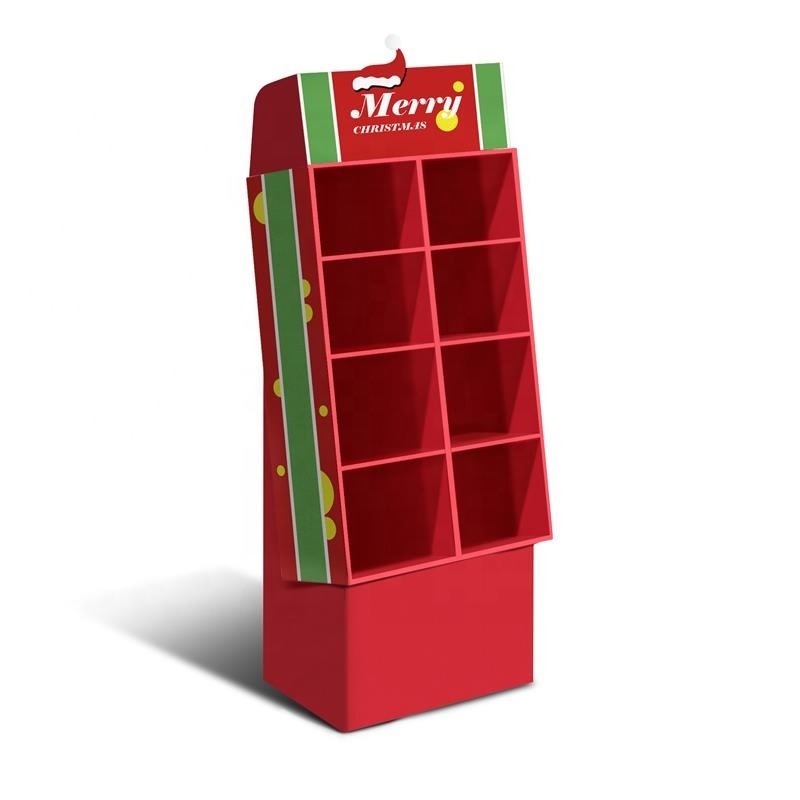 Wholesale Supermarket Advertising Shelf Cardboard Clothing Pocket Display Stands Pop-up Paper Display Racks