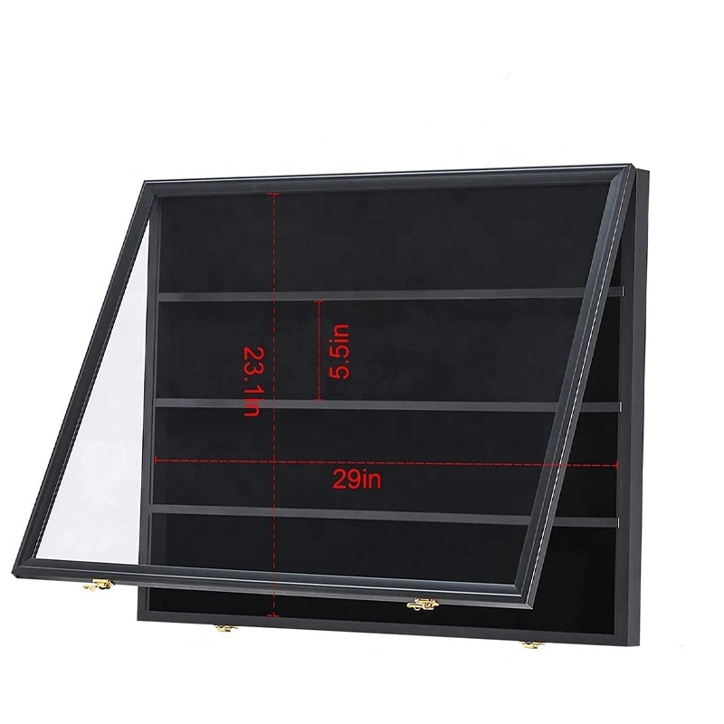 Hot Sale Custom Trading Card Storage Display Case Wall Display Holder For Basketball Football 36 Graded Sports Cards