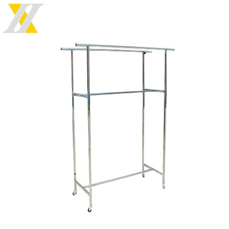 metal powder coated clothing rack display furniture for clothes store  clothes display rack