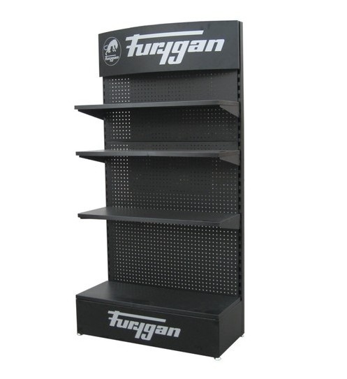 Shelving Gondola Unit Used Pegboard Display Stand Hardware Display Racks for Shops Heavy Duty Metal Powder Coating Powder Coated