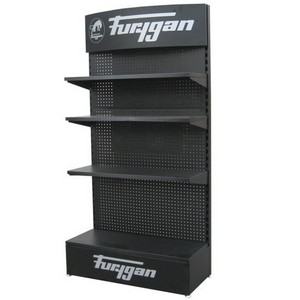 Shelving Gondola Unit Used Pegboard Display Stand Hardware Display Racks for Shops Heavy Duty Metal Powder Coating Powder Coated