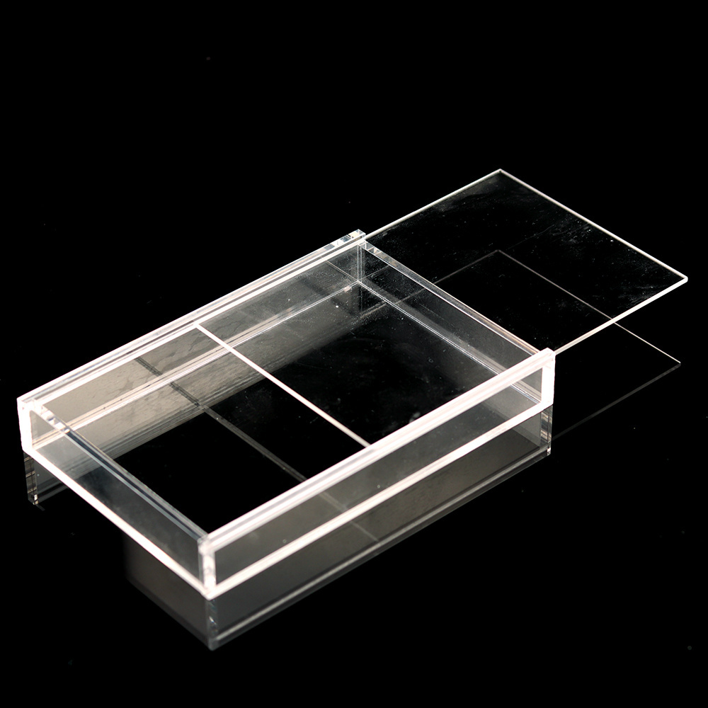 Wholesale Eco-Friendly Clear Acrylic Drawer Box Custom Cheap Small Transparent Pull Storage Multiple Uses Store Display Stand