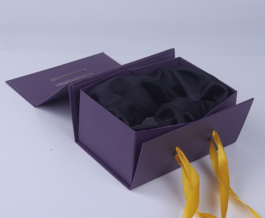 Wholesale price custom packaging box foldable gift folding paper box luxury cardboard shoe box with satin insert