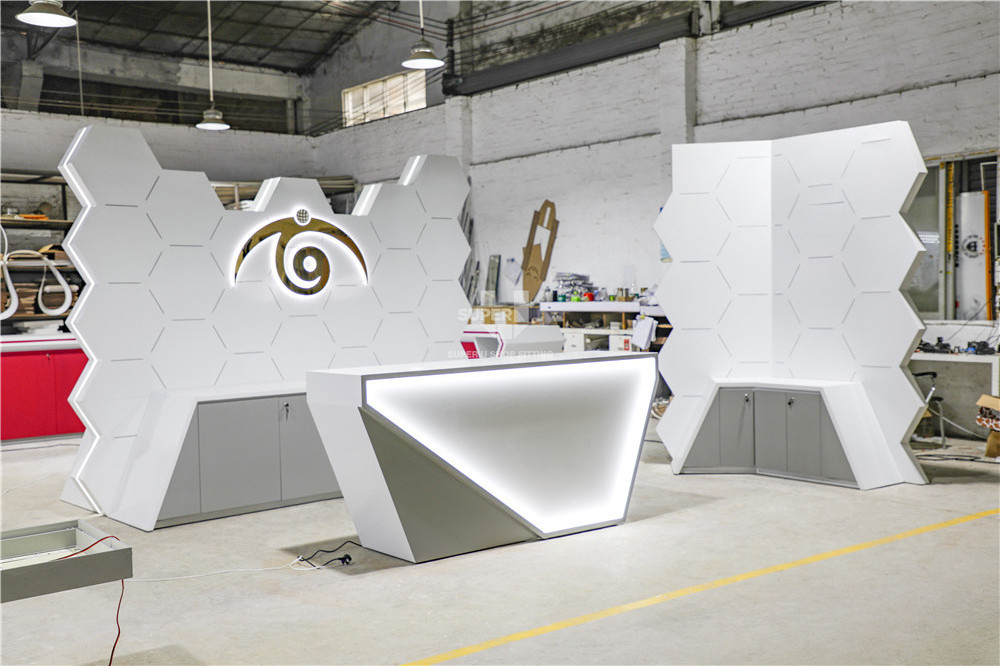 Mdf Electronics Mobile Store Decoration Custom Cell Phone Accessories Show room Interior Design for Electronics Showroom