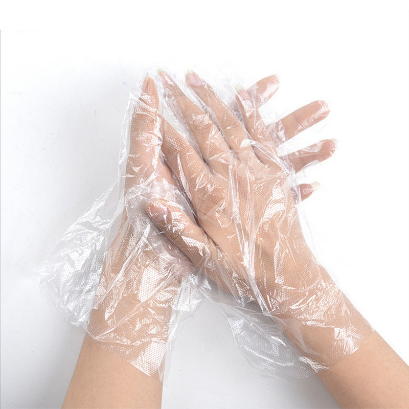 Disposable Plastic PE Gloves Food Prep Glof Pe Poly Gloves For Cooking Cleaning