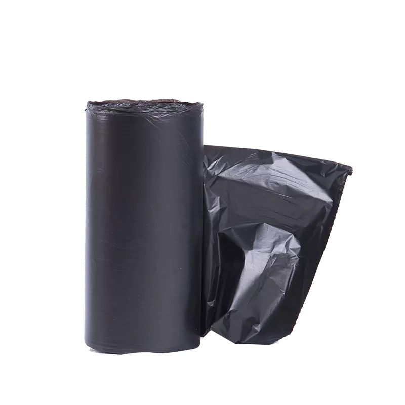 OEM/ODM Compostable Disposable Thick Plastic Dustbin Heavy Duty Garbage Bags With Drawstring Outdoor