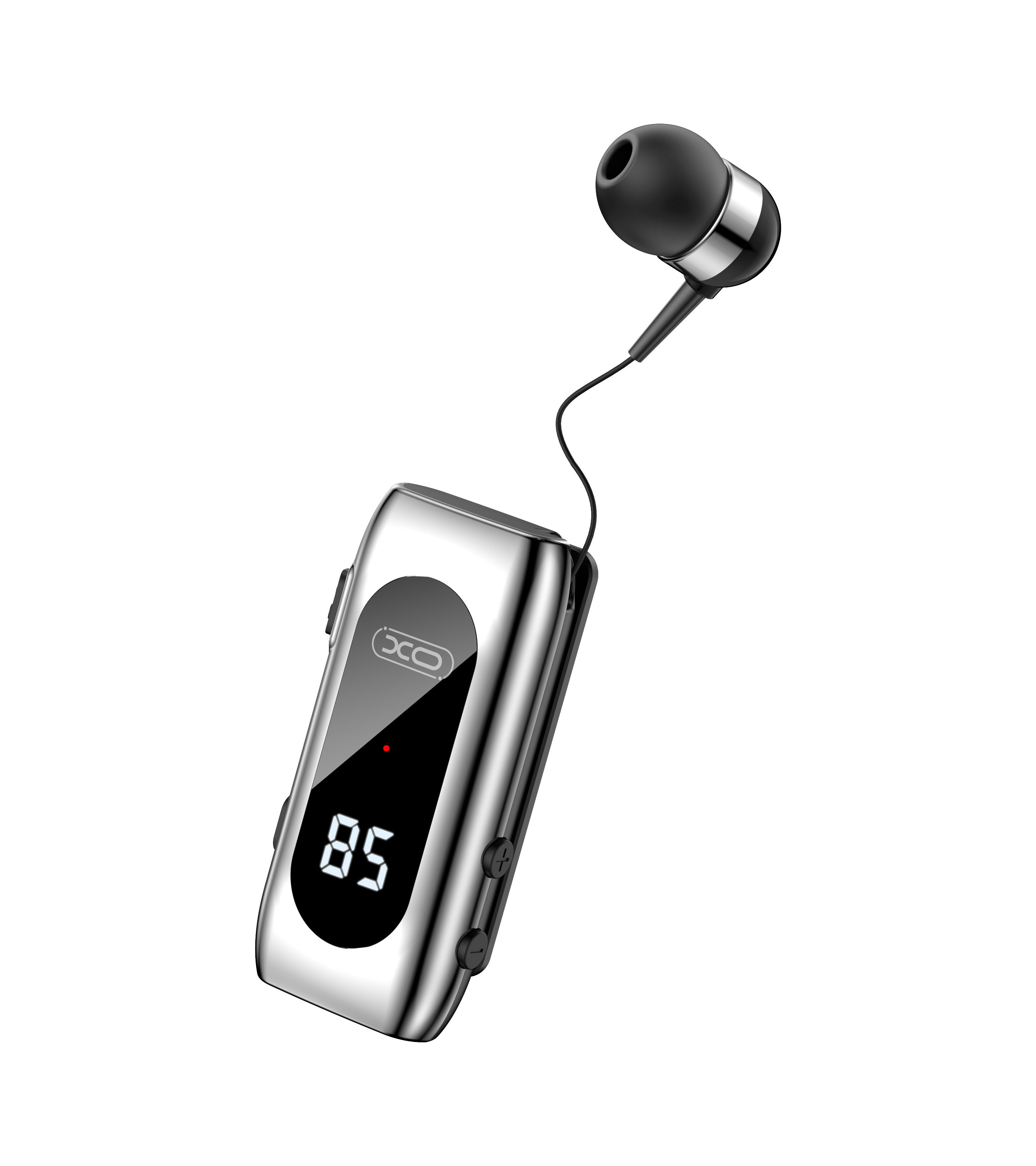 BE37 lavalier stretch type large capacity digital display single-sided bluetooth headset