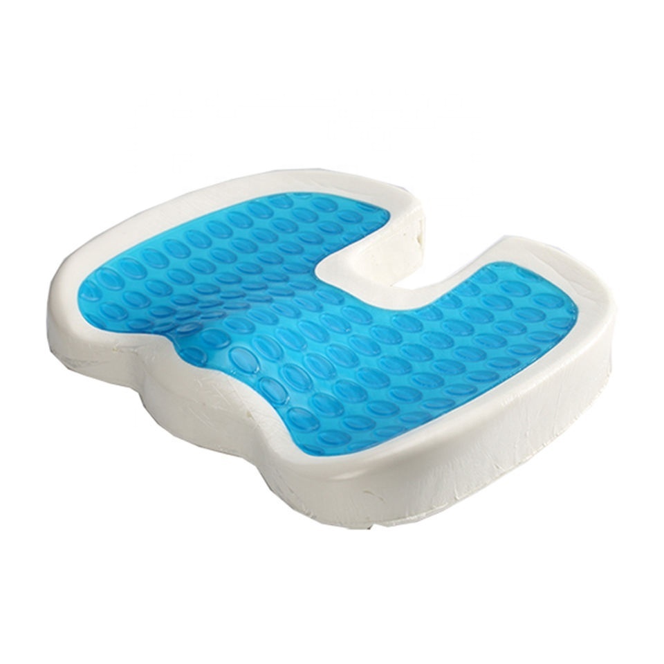 Drivers Zero Gravity Office Chair Coccyx Orthopedic Cooling Comfort Silicone Car Gel Memory Foam Seat Cushion