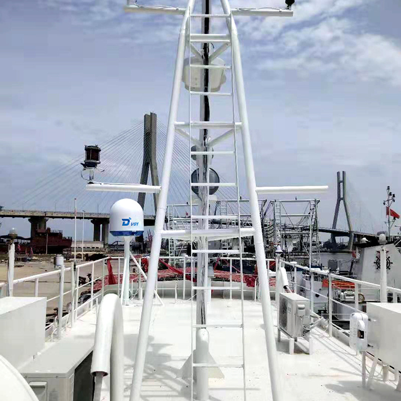 Ditel V61 0.6m satellite dish antenna vessel high speed internet satellite antenna wifi yacht internet connection at sea