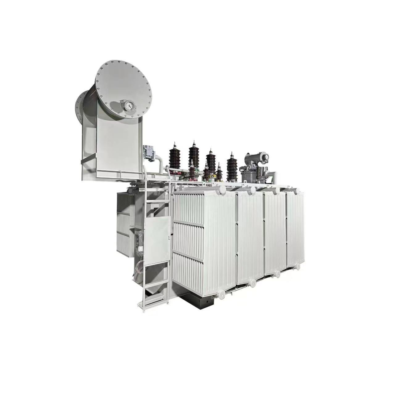 Customize 3 Phase Three Winding Nltc Oil Immersed Electric Power Transformer 16000 Kva 6300 Kva - 10000kva 110kv /35kv 33kv