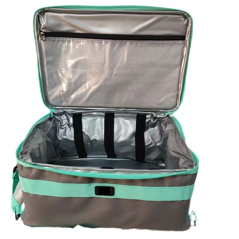 Cross border New Surfing Picnic Beach Bag with One Shoulder Waterproof Insulation Capacity and Large Internal Partition