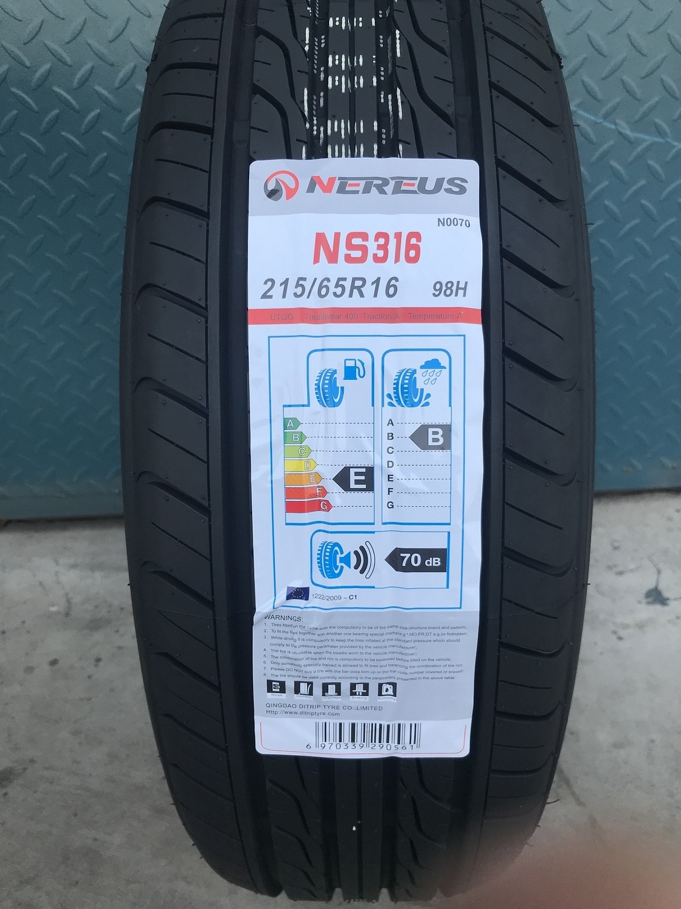 NS316 NEREUS GOOD QUALITY CAR TIRE  195/60R16 195/55R16 195/50R16 FROM CHINA