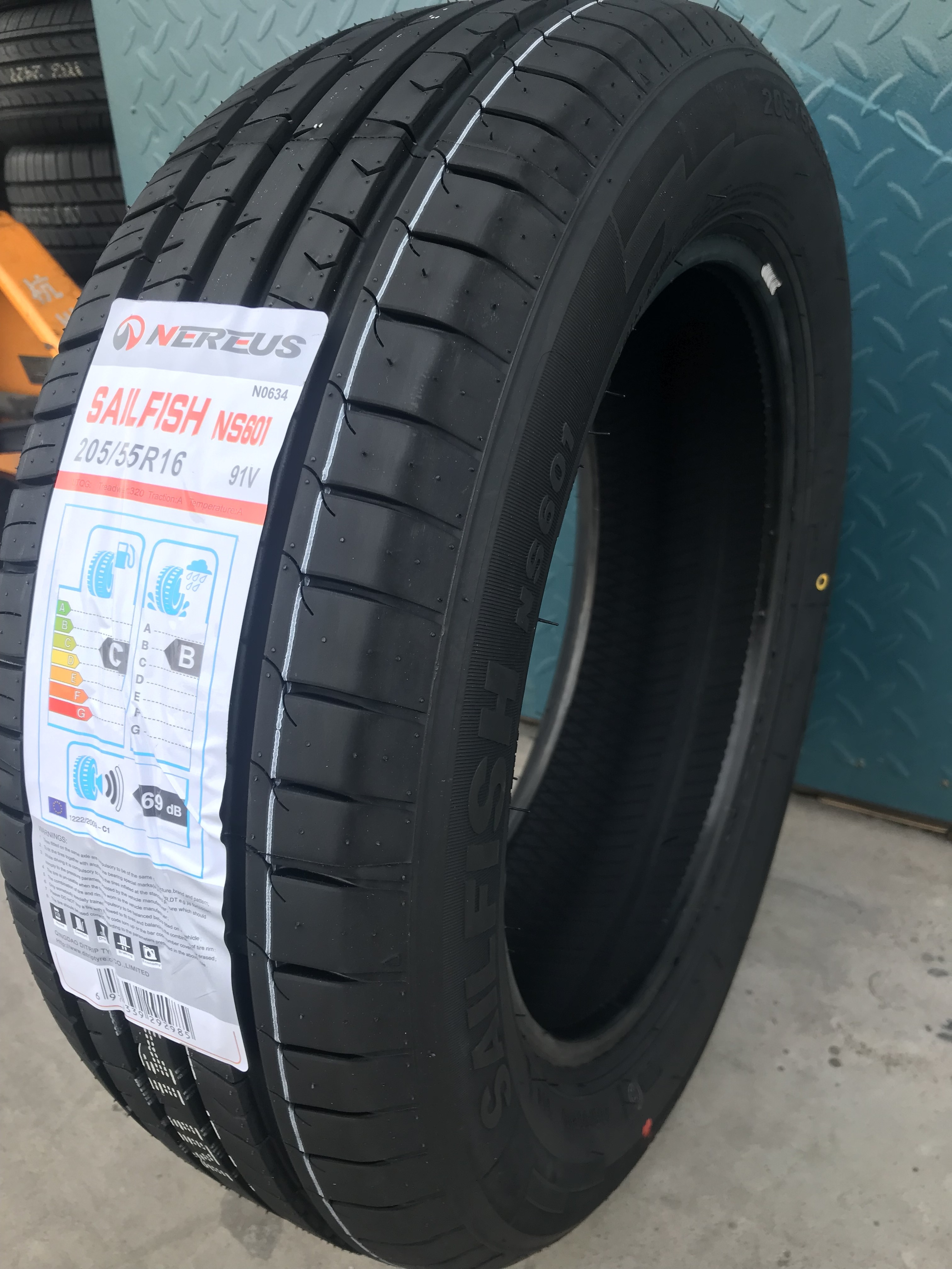 Ditrip NEREUS TYRE 205/65r15 passenger car tires quality as WANDA BOTO