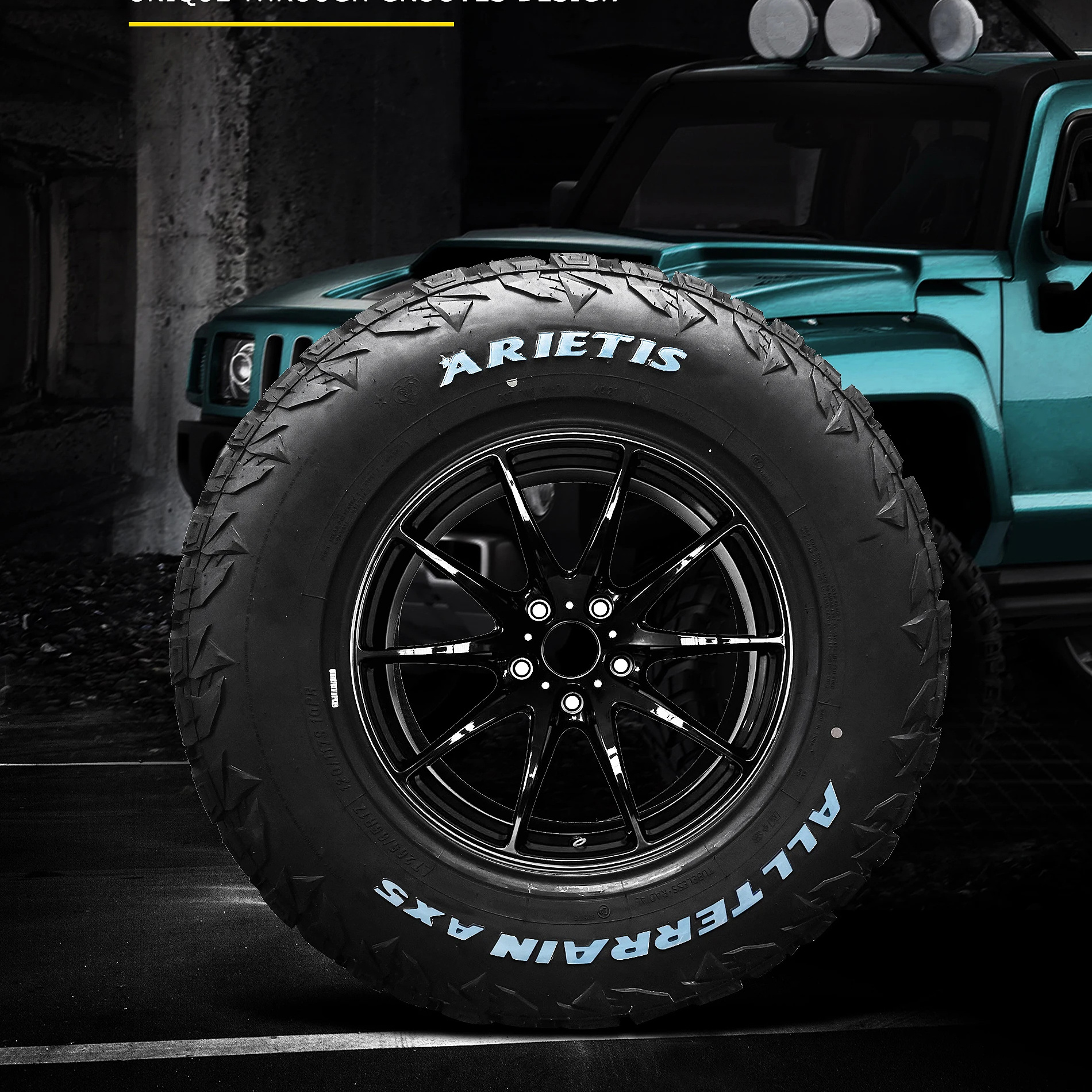 CHARMHOO Passenger car tires SUV UHP HT MT ARIETIS brand LT light truck 265/65/17 245/70R16 all terrain tires