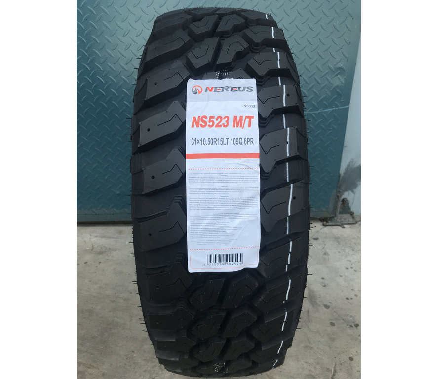 NEREUS 4x4 tyres 33x12.50R20 35x12.50R20 37x13.50R20 mud terrain 20 inch off road tires