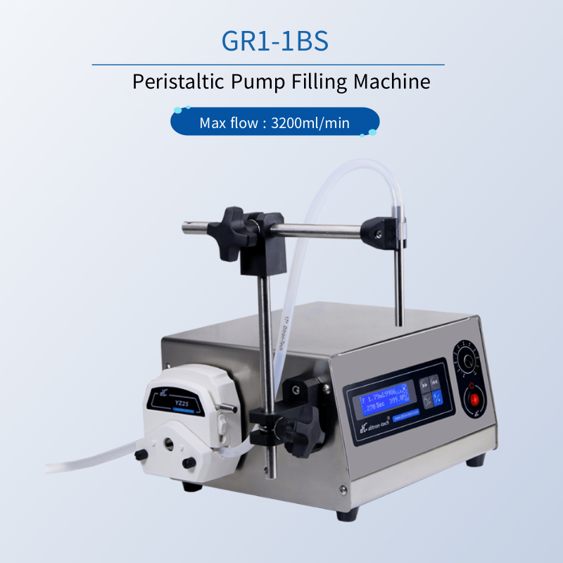 Ditrontech China manufacturer chemical liquid filling machine cartridge GR1-1BS peristaltic pump