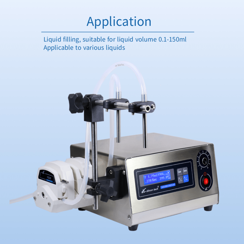 Ditrontech China manufacturer chemical liquid filling machine cartridge GR1-1BS peristaltic pump