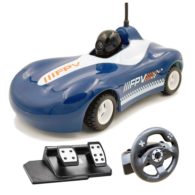 WiFi Real-Time Video Spy Car 1/28 5.8G 40CH APP FPV Camera Racing Car With Petal/Steering Wheel