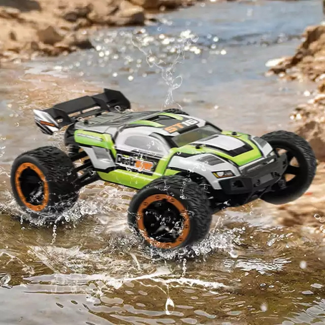 HBX 1:16scale 2.4GHz 2CH 4X4 45KM/H Rc High Speed Big Wheel Climbing Drift Off-Road Truck with LED Lights