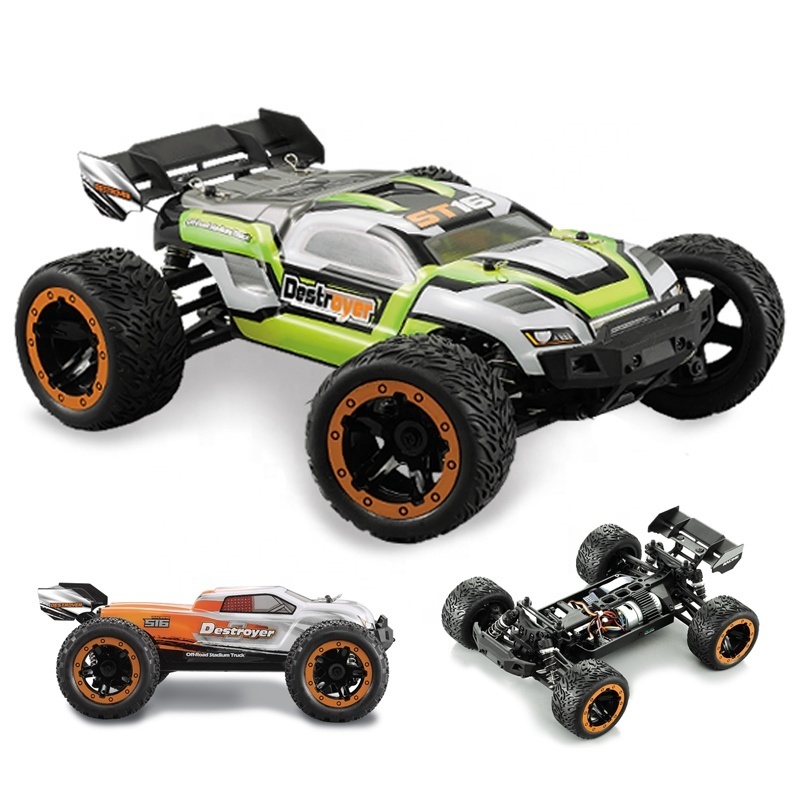 HBX 1:16scale 2.4GHz 2CH 4X4 45KM/H Rc High Speed Big Wheel Climbing Drift Off-Road Truck with LED Lights