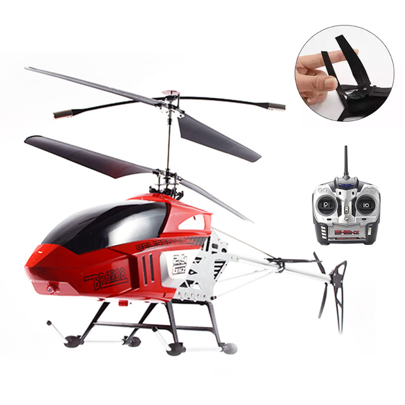 BR6508 RC Helicopter 130CM Large Flying Toy 2.4G 4CH Gyroscope Big Outdoor RC Helicopter with Lights