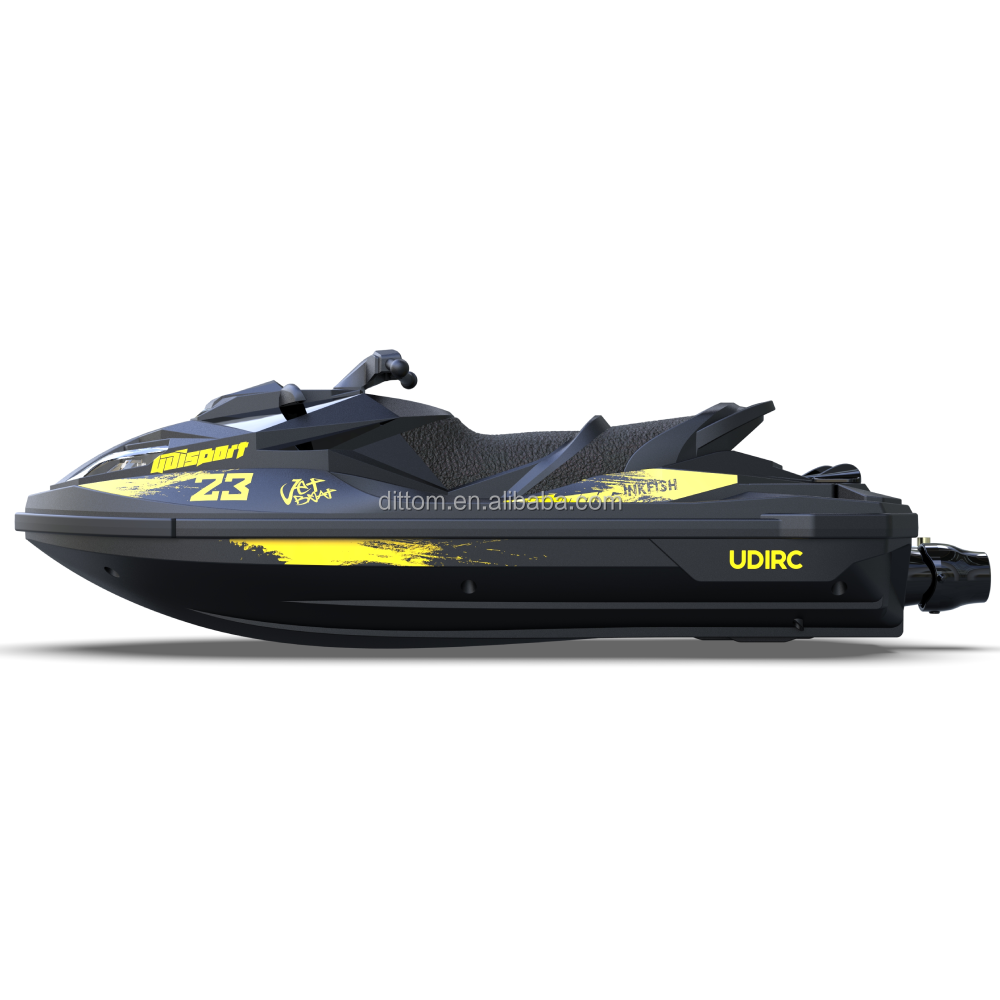 14inch Jet Pump Brushless MotorBoat UDI023PRO Self-Righting 2.4G Fast Speed Racing Jet Boat