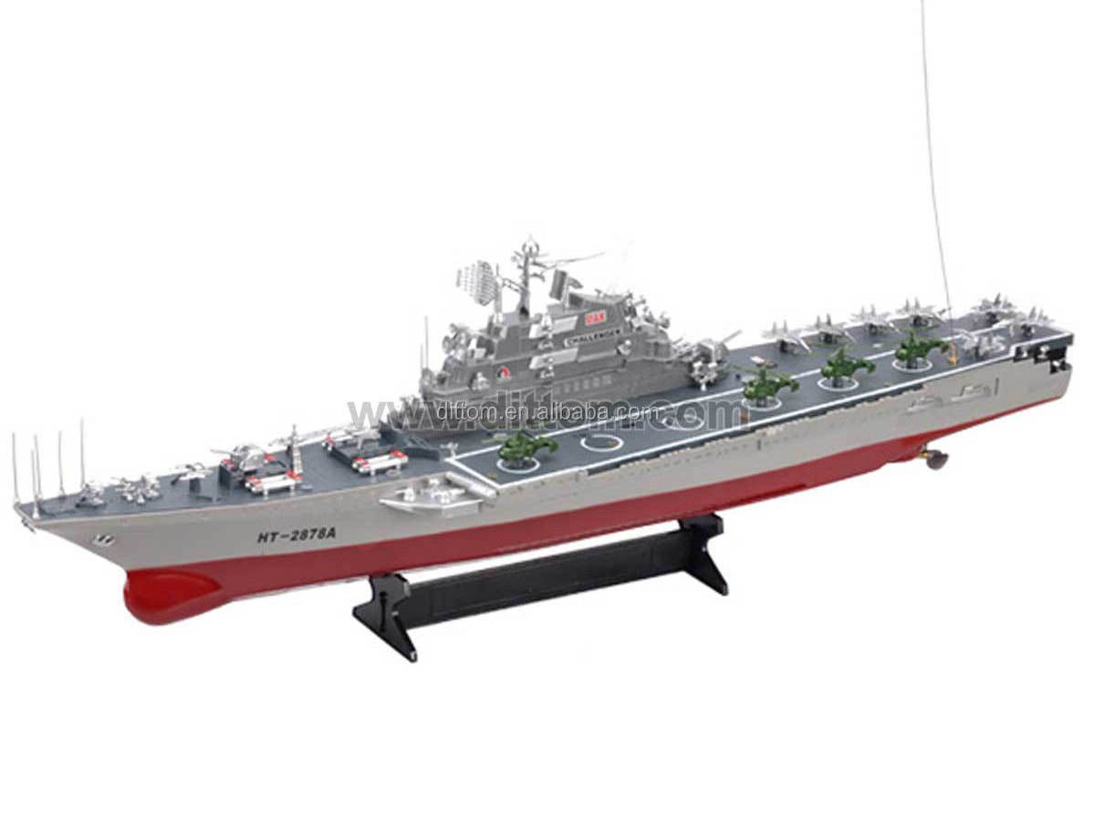 1:275 big scale Rc Armored Ship Vessel 2.4G 4ch Aircraft Carrier Boat model