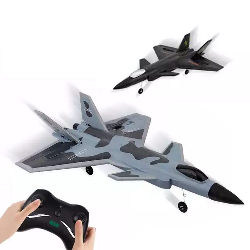 Wireless RC Fighter Glider Toy J20 FX830 Veyron Plane EPP Foam Anti-collision Airplane for Kids