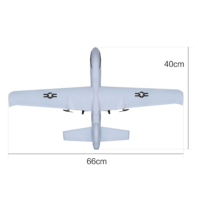 Folding Wing 2.4G DIY Flying Predator Glider EPP Rc Airplane with Gyro