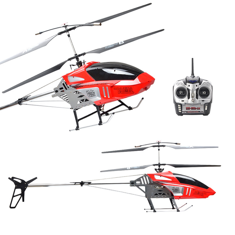 BR6508 RC Helicopter 130CM Large Flying Toy 2.4G 4CH Gyroscope Big Outdoor RC Helicopter with Lights