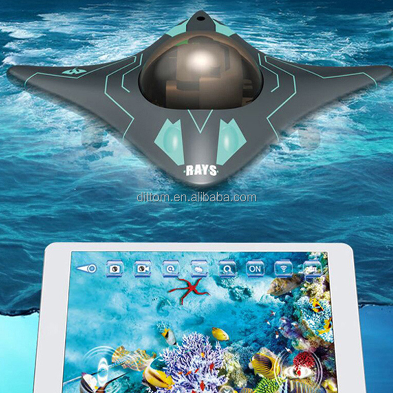 i-Spy Camera Boat Underwater 6CH WiFi FPV Spy Boat With Real-Time 0.3MP Camera