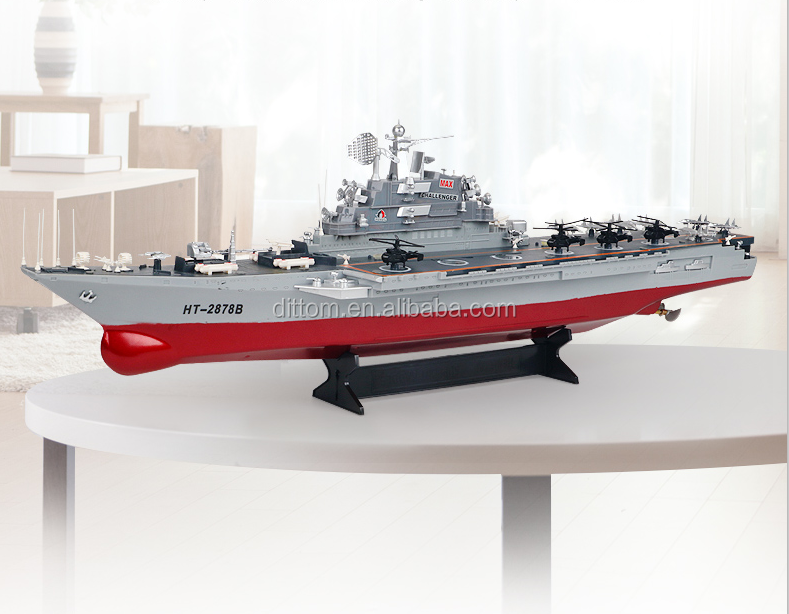 1:275 big scale Rc Armored Ship Vessel 2.4G 4ch Aircraft Carrier Boat model