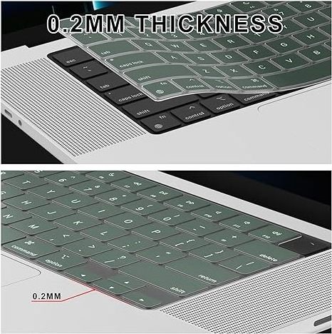 Premium Ultra Thin Keyboard Protector Cover Skin for MacBook Pro 14