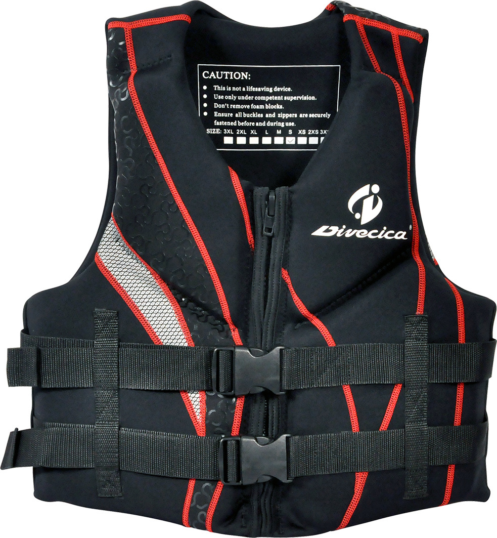 neoprene float vest Flotation life jacket buoyancy vest neoprene Kayaking Paddle jacket